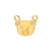 Moment 18K Teddy Flat Charm